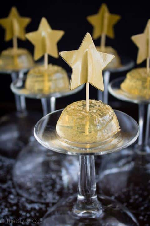 Gold Star Jelly Shot
